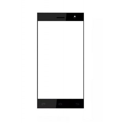 Replacement Front Glass For Gaba A5 Black By - Maxbhi.com