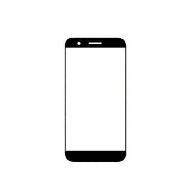 Replacement Front Glass For Lg X4 Plus Black By - Maxbhi.com