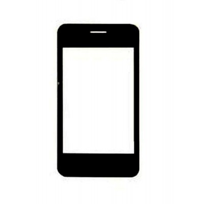Replacement Front Glass For Zen P48 Yellow By - Maxbhi.com