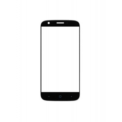 Replacement Front Glass For Zte Warp 7 Black By - Maxbhi.com