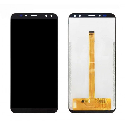 Lcd With Touch Screen For Oukitel K6 Black By - Maxbhi Com