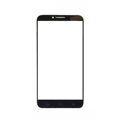 Replacement Front Glass For Alcatel One Touch Idol 2 Black By - Maxbhi.com
