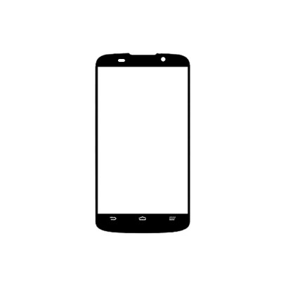 Replacement Front Glass For Zte Blade V Black By - Maxbhi.com