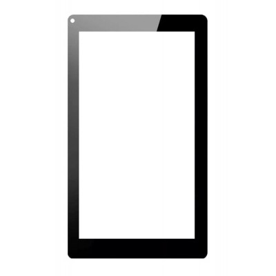Replacement Front Glass For Izotron Quattro Mi7 2 White By - Maxbhi.com