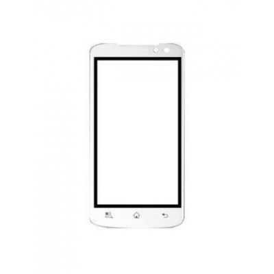 Replacement Front Glass For Lg Nitro Hd White By - Maxbhi.com