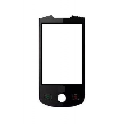 Replacement Front Glass For Videocon V1546 Black By - Maxbhi.com