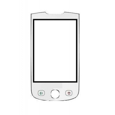 Replacement Front Glass For Videocon V1546 White By - Maxbhi.com