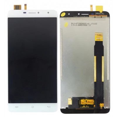 Lcd With Touch Screen For Hafury Umax White By - Maxbhi Com