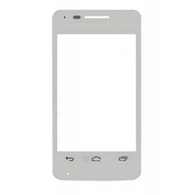 Replacement Front Glass For Alcatel One Touch Pixi 4007d White By - Maxbhi.com