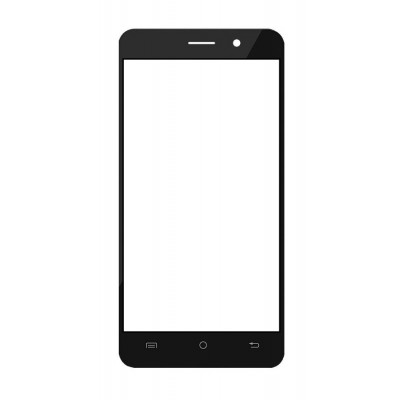Replacement Front Glass For Archos 50 Oxygen Plus Grey By - Maxbhi.com