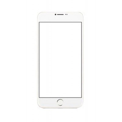 Replacement Front Glass For Greenberry 6 Plus White By - Maxbhi.com