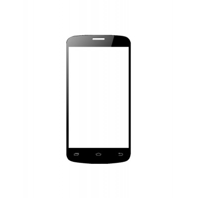 Replacement Front Glass For Reach Sense 100 Black By - Maxbhi.com