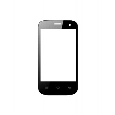 Replacement Front Glass For Videocon Infinium Z30 Aire Black By - Maxbhi.com