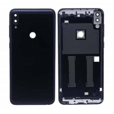 Back Panel Cover For Asus Zenfone Max Pro M1 Zb601kl Black - Maxbhi Com