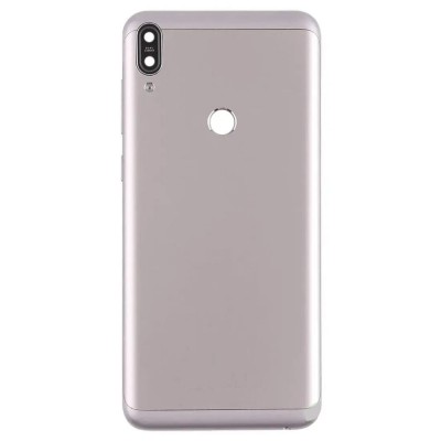 Back Panel Cover For Asus Zenfone Max Pro M1 Zb601kl Grey - Maxbhi Com