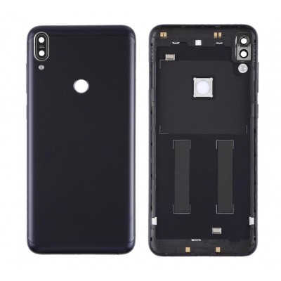 Back Panel Cover For Asus Zenfone Max Pro M1 Zb601kl Grey - Maxbhi Com