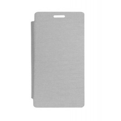 Flip Cover For I Kall K1 2018 Silver By - Maxbhi.com