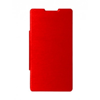 Flip Cover For Oppo R15 Red By - Maxbhi.com