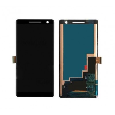 Lcd With Touch Screen For Nokia 8 Sirocco Black By - Maxbhi Com