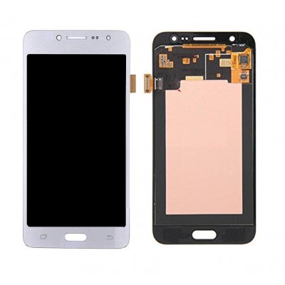 Lcd With Touch Screen For Samsung Galaxy J2 Prime White By - Maxbhi Com