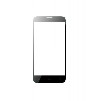 Replacement Front Glass For Blu Dash 5.0 D410 With Dual Sim Black By - Maxbhi.com