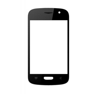 Replacement Front Glass For Hitech Amaze S200 White By - Maxbhi.com