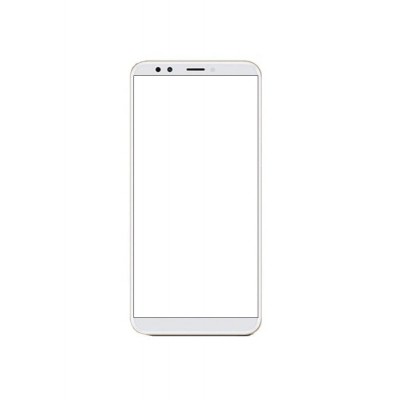 Replacement Front Glass For Huawei Y7 Pro 2018 White By - Maxbhi.com