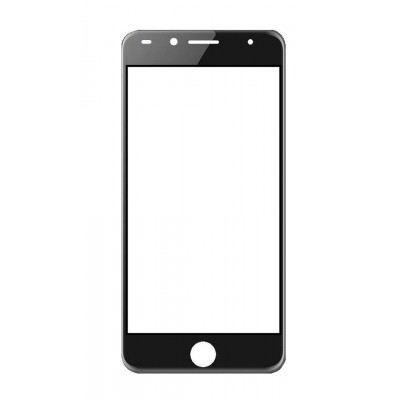 Replacement Front Glass For I Kall K1 2018 Black By - Maxbhi.com