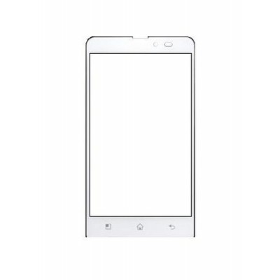 Replacement Front Glass For Lg Optimus Lte Tag White By - Maxbhi.com