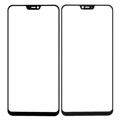 Replacement Front Glass For Vivo V9 Black By - Maxbhi Com