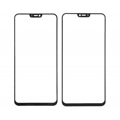 Replacement Front Glass For Vivo X21 Black By - Maxbhi Com