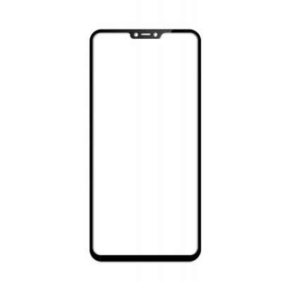 Replacement Front Glass For Vivo X21 Ud Black By - Maxbhi.com