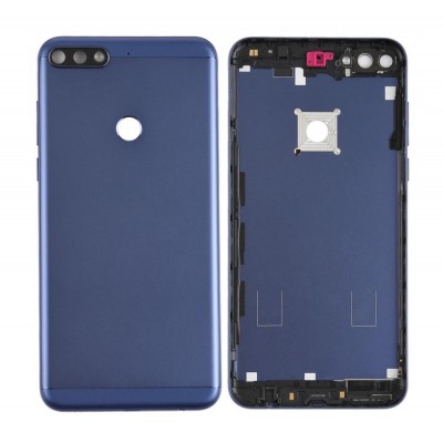 Back Panel Cover For Huawei Honor 7c Blue - Maxbhi Com