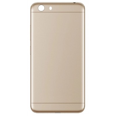 Back Panel Cover For Vivo Y53i Gold - Maxbhi Com
