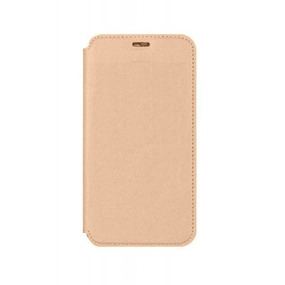 Flip Cover For Sharp Aquos S3 Mini Gold By - Maxbhi.com