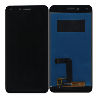 Lcd With Touch Screen For Huawei Y6ii Compact Black By - Maxbhi Com