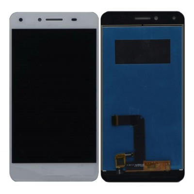 Lcd With Touch Screen For Huawei Y6ii Compact White By - Maxbhi Com