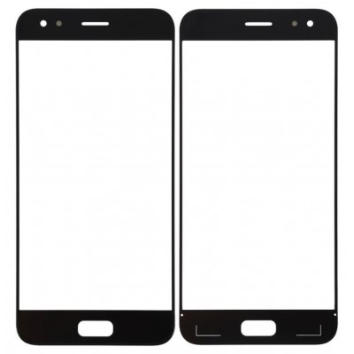 Replacement Front Glass For Asus Zenfone 4 Ze554kl Black By - Maxbhi Com