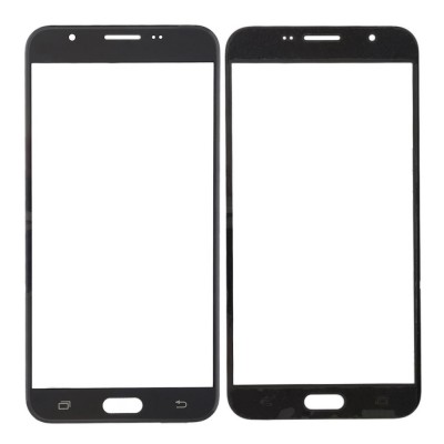Replacement Front Glass For Samsung Galaxy J7 V Black By - Maxbhi Com
