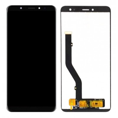 Lcd With Touch Screen For Blu Vivo Xl3 Black By - Maxbhi Com
