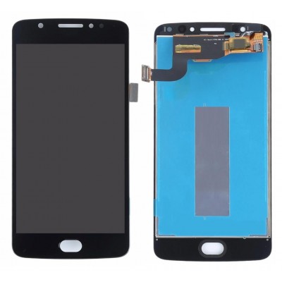 Lcd With Touch Screen For Motorola Moto E4 Usa White By - Maxbhi Com