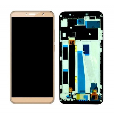 Lcd With Touch Screen For Panasonic Eluga Ray 550 Gold By - Maxbhi Com