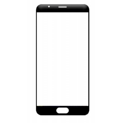 Replacement Front Glass For Sharp R1s Black By - Maxbhi.com