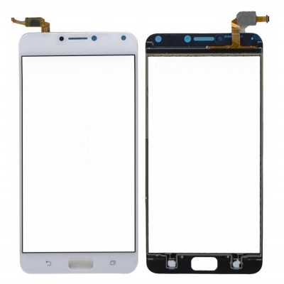 Touch Screen Digitizer For Asus Zenfone 4 Max Plus Zc554kl White By - Maxbhi Com