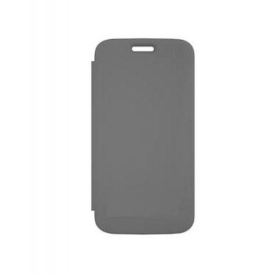 Flip Cover For Blu Grand M Grey By - Maxbhi.com