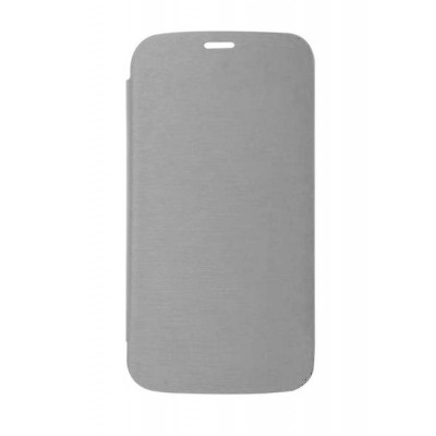 Flip Cover For Vodafone Smart E8 White By - Maxbhi.com