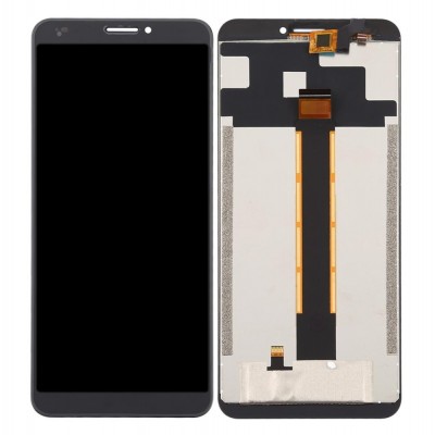 Lcd With Touch Screen For Blackview S6 Black By - Maxbhi Com