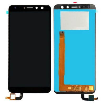 Lcd With Touch Screen For Wiko View Prime Blue By - Maxbhi Com