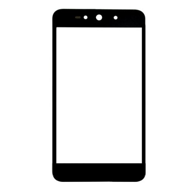Replacement Front Glass For Blu Grand M Black By - Maxbhi.com