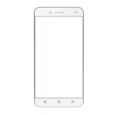 Replacement Front Glass For Sharp Ms1 Black By - Maxbhi.com